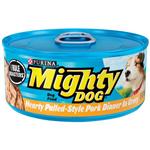 Mighty Dog Hearty Pulled-Style Pork Dinner in Gravy Canned Dog Food