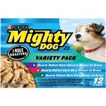 Mighty Dog Hearty Pulled-Style Variety Pack Canned Dog Food