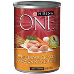 Purina ONE - Chicken and Brown Rice Entre Canned Dog Food