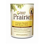 Nature's Variety Prairie Chicken Recipe with Brown Rice Canned Dog Food