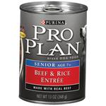Purina Pro Plan - Beef and Rice Canned Food for Senior Dogs