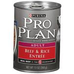 Purina Pro Plan Canned Beef and Rice for Adult Dogs