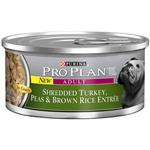 Purina Pro Plan Shredded Turkey, Peas & Brown Rice for Adult Dogs