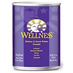 Wellness Chicken and Sweet Potato Canned Dog Food