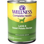 Wellness Canned Dog Food for Adults Dogs Lamb and Sweet Potato Recipe