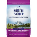 Natural Balance L.I.D. Limited Ingredient Diets- Sweet Potato and Venison Dry Dog Food