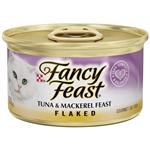 Fancy Feast Canned Tuna and Mackerel for Cats Flaked