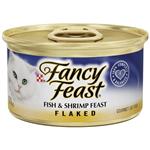 Fancy Feast Canned Flaked Fish and Shrimp Feast for Cats