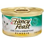 Fancy Feast Canned Classic Cod, Sole and Shrimp for Cats