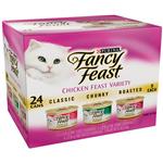 Fancy Feast Canned Chicken Variety Pack for Cats