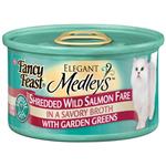 Fancy Feast Elegant Medley Canned Salmon Varieties for Cats