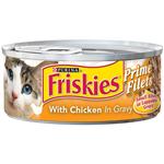 Friskies Canned Prime Filet Chicken & Gravy for Cats