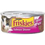 Friskies Classic Pate Salmon Dinner for Cats