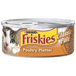 Friskies Classic Pate Poultry Platter for Cats