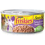 Friskies Classic Pate Turkey and Giblets for Senior Cats