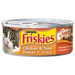 Friskies Classic Pate Chicken and Tuna for Senior Cats