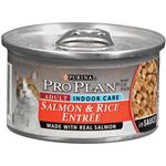 Pro Plan Canned Indoor Salmon/Rice for Adult Cats