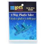 Lees 2-Way Plastic Valve