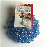 Pan Marbles 100Ct Lustre Ice Blue
