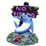 Br Cool Shark No Fishing Sign