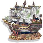 Resin Ornament - Sunken Pirate Shipwreck