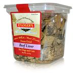 Evanger's Freeze Dried Beef Liver Treat Dog/Cat 4.6Oz