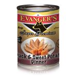 Evanger's Duck/Sweet Potato Gold Dog 12/13.2Oz Cans