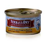 Newman's Own Chicken/Salmon Canned Cat Food