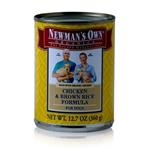 Newman's Own Chicken/Brown Rice Canned Dog Food