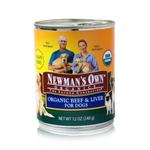 Newman's Own Organics Beef/Liver Canned Dog Food