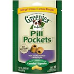 Greenies Pill Pockets Allergy Formula Duck & Pea for Dogs