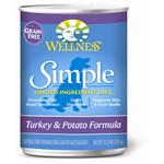 Wellness Simple Turkey & Potato Formula Canned Dog Food