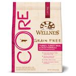 Wellness CORE Grain Free Turkey, Turkey Meal & Duck Formula