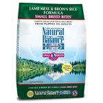 Natural Balance L.I.D Limited Ingredient Diets Lamb Meal & Brown Rice Small Breed Bites Dry Dog Formula