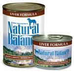 Natural Balance Ultra Premium Liver Canned Dog Formula