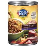 Nature's Recipe Adult Dog Food Lamb & Rice Recipe Cuts in Gravy