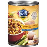 Nature's Recipe Dog Food Easy to Digest Chicken, Rice & Barley Recipe Cuts in Gravy