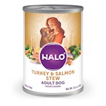 Halo Spot's Stew for Dogs, Succulent Salmon Recipe