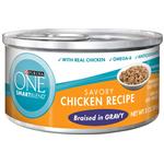 Purina ONE SMARTBLEND Savory Chicken Recipe Braised in Gravy