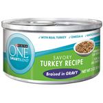Purina ONE SMARTBLEND Savory Turkey Recipe Braised in Gravy