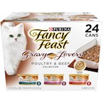 Purina Fancy Feast Gravy Lovers Poultry & Beef Feast Variety Pack