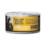 Canyon Creek Ranch Adult Cat Natural Chicken & Brown Rice Recipe Canned Food