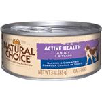 Nutro Natural Choice Canned Adult Cat Active Health Salmon & Oceanfish Formula Chunks in Sauce
