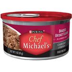 Purina Chef Michael's Carvery Creations Braised Brisket Flavor in a savory sauce