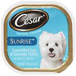 Cesar Canine Cuisine Sunrise Scrambled Egg & Sausage Flavor In Meaty Juices