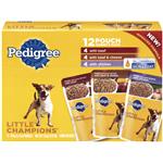 Pedigree Little Champions Variety Pack Meaty Ground Dinner