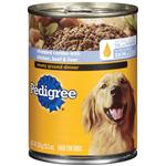 Pedigree Meaty Ground Dinner With Chopped Chicken, Beef & Liver Dog Food