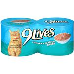 9 Lives Ground Chicken & Seafood Dinner