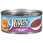 9 Lives Liver & Bacon Dinner 