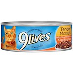 9 Lives Real Flaked Tuna & Egg Bits In Sauce